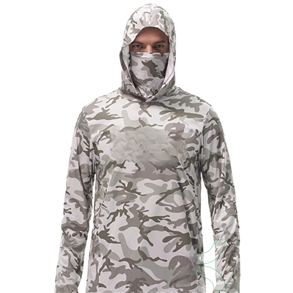 Fishing Mask Sun Protection - Baju memancing UPF 50 +, baju