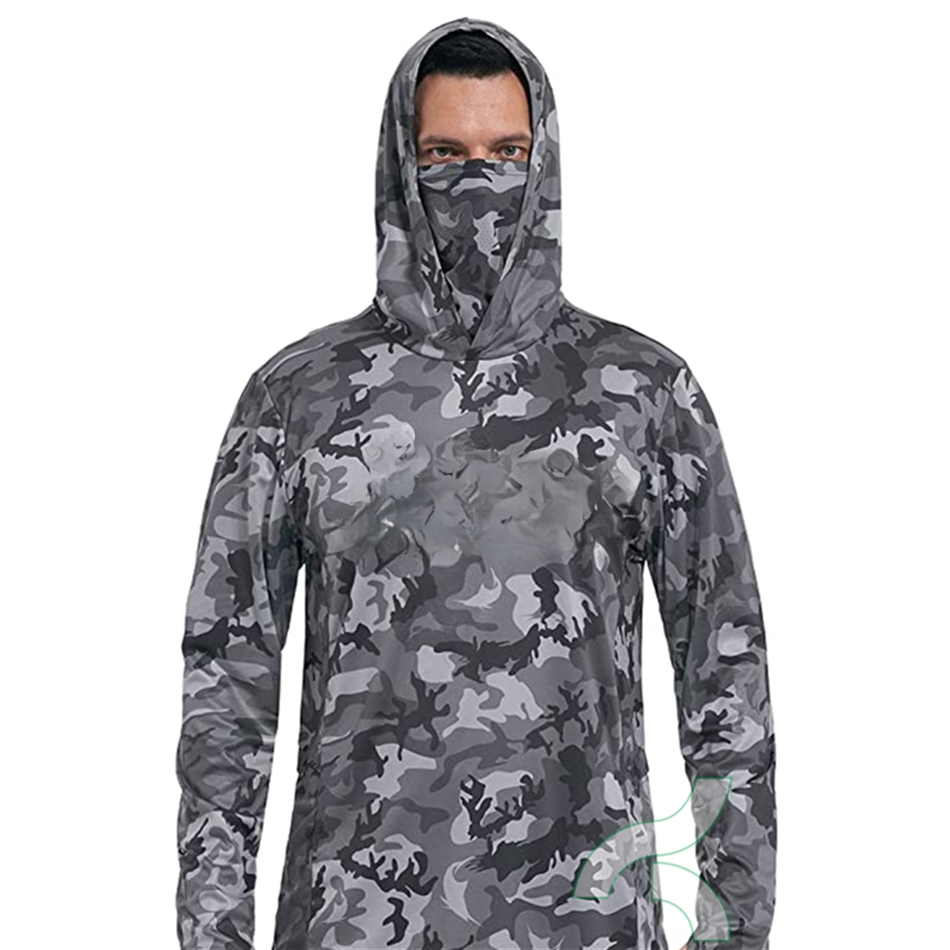 Baju memancing UPF 50 +, baju  - Fishing Mask Sun Protection ulasan dan harga