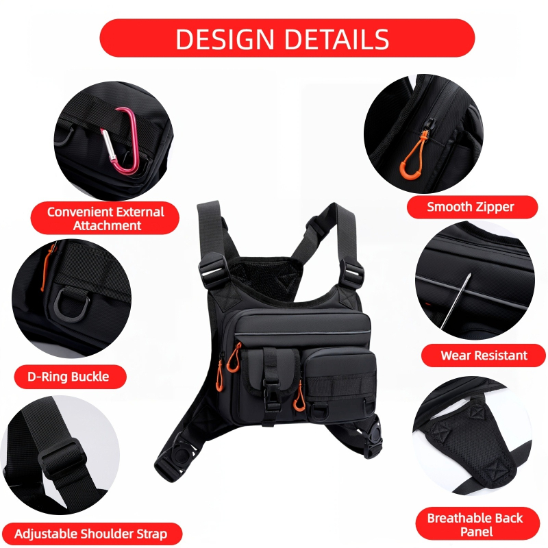 Tas Dada Taktis Pria, Rompi La - Fishing Vest ulasan dan harga