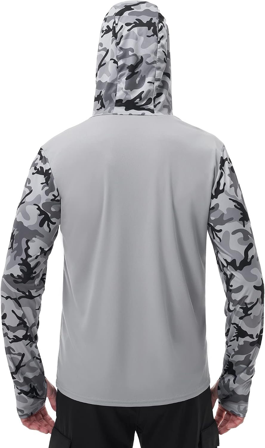 Kaos Hoodie Pancing Pria FISHE - Fishing Mask Sun Protection ulasan dan harga