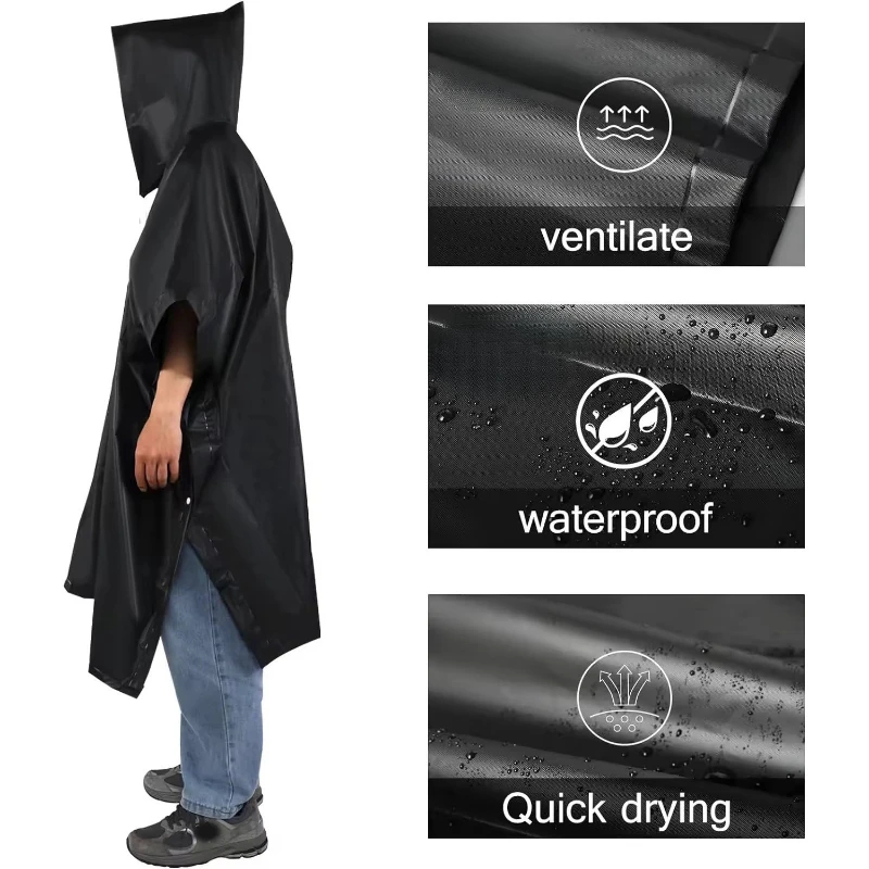 2 Buah Jas Hujan Panjang Wanit - Fishing Rain Suit ulasan dan harga