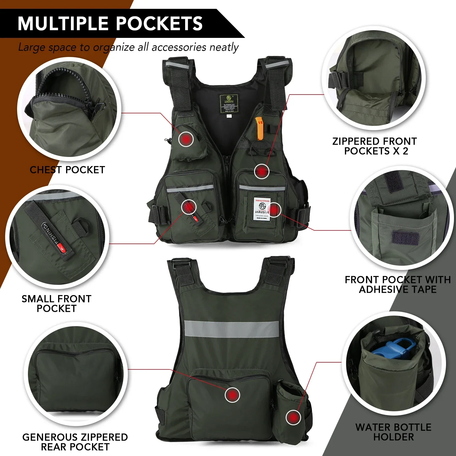 Rompi Pelampung Dewasa 2026 un - Fishing Jacket Waterproof ulasan dan harga