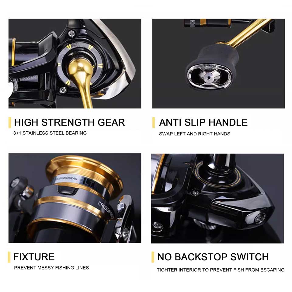 DAIWA roda pancing CROSSFIRE C - Daiwa Reel Bg ulasan dan harga