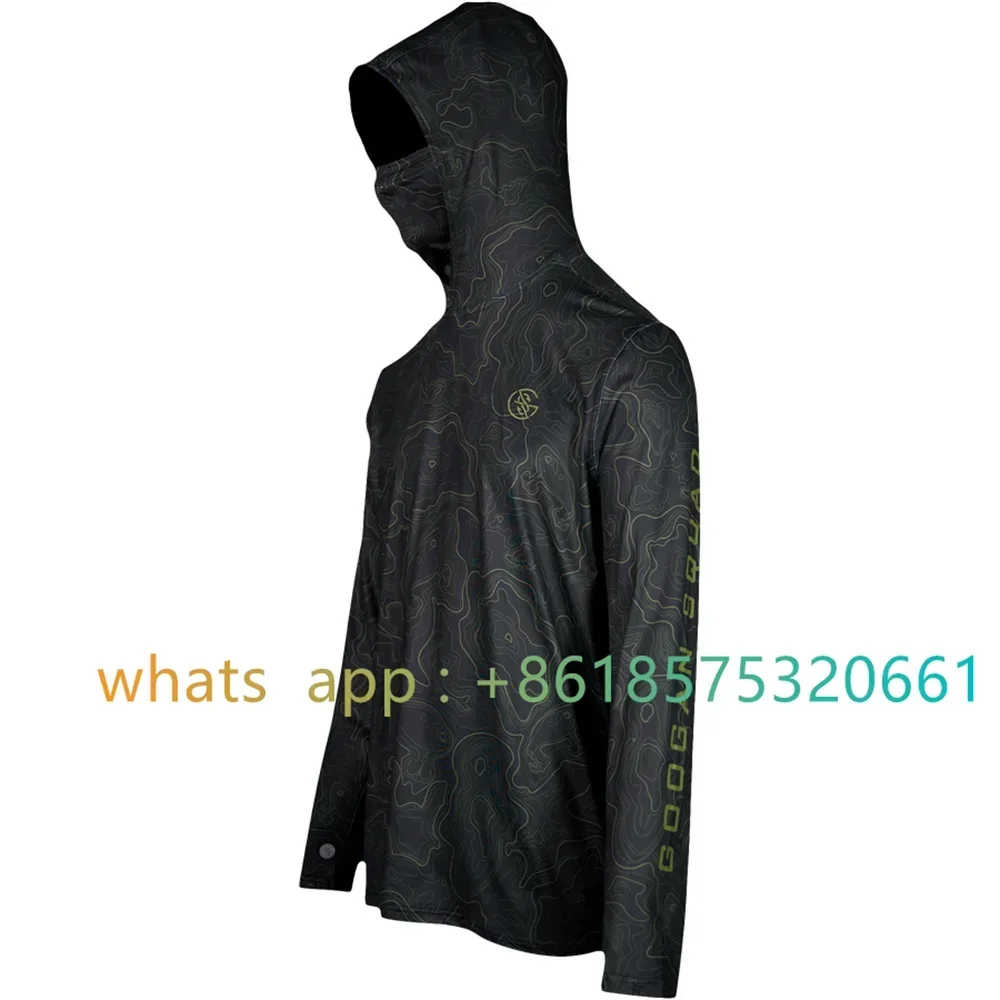 GOOGAN SQUAD Hoodie Pria denga - Fishing Mask Sun Protection ulasan dan harga
