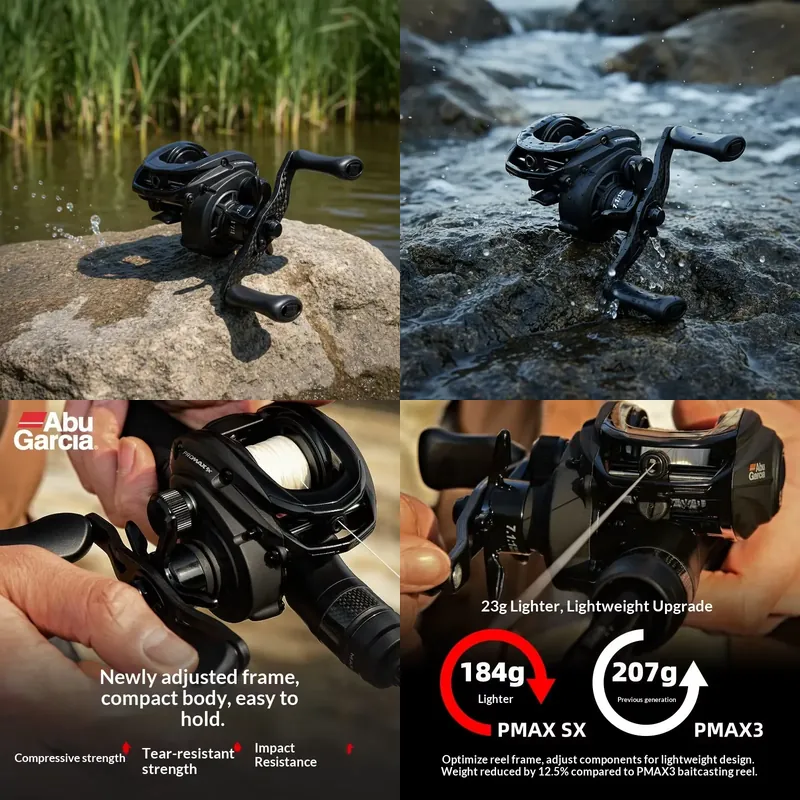 ZGLY Abu Garcia PMAX SX Reel B - Abu Garcia Reel Max ulasan dan harga