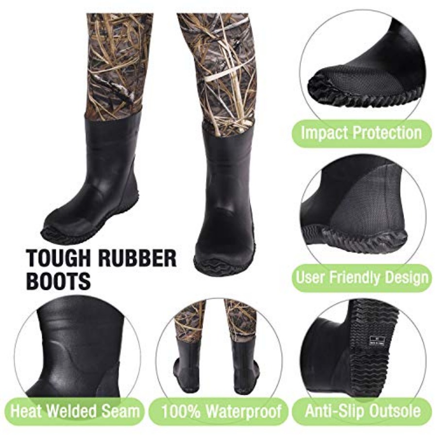 HISEA Chest Waders untuk Balit - Fishing Waders ulasan dan harga